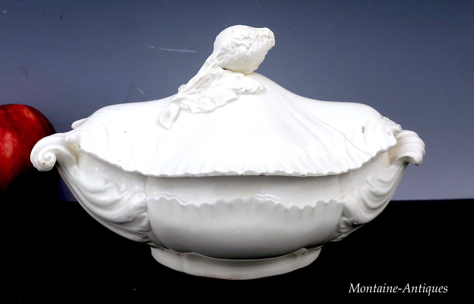 Georgian Creamware Sauce Tureen 18th cent Georgian Creamware Sauce Tureen 18th cent