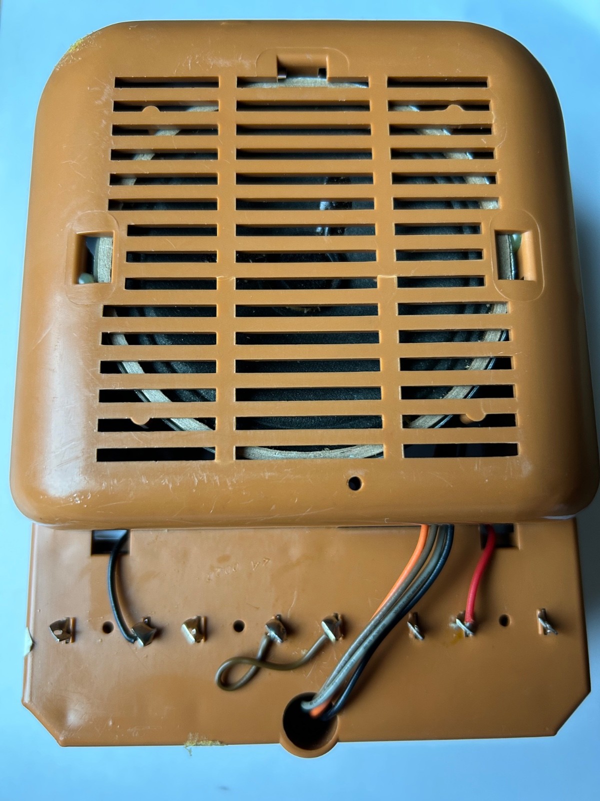 1985 teddy ruxpin front plate