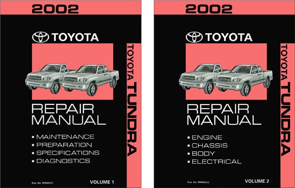 2002 Toyota Tundra Factory Shop Service Manual 2002 Toyota Tundra Factory Shop Service Manual