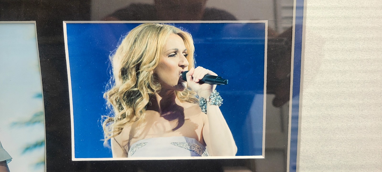 Original Celine Dion Autograph With \