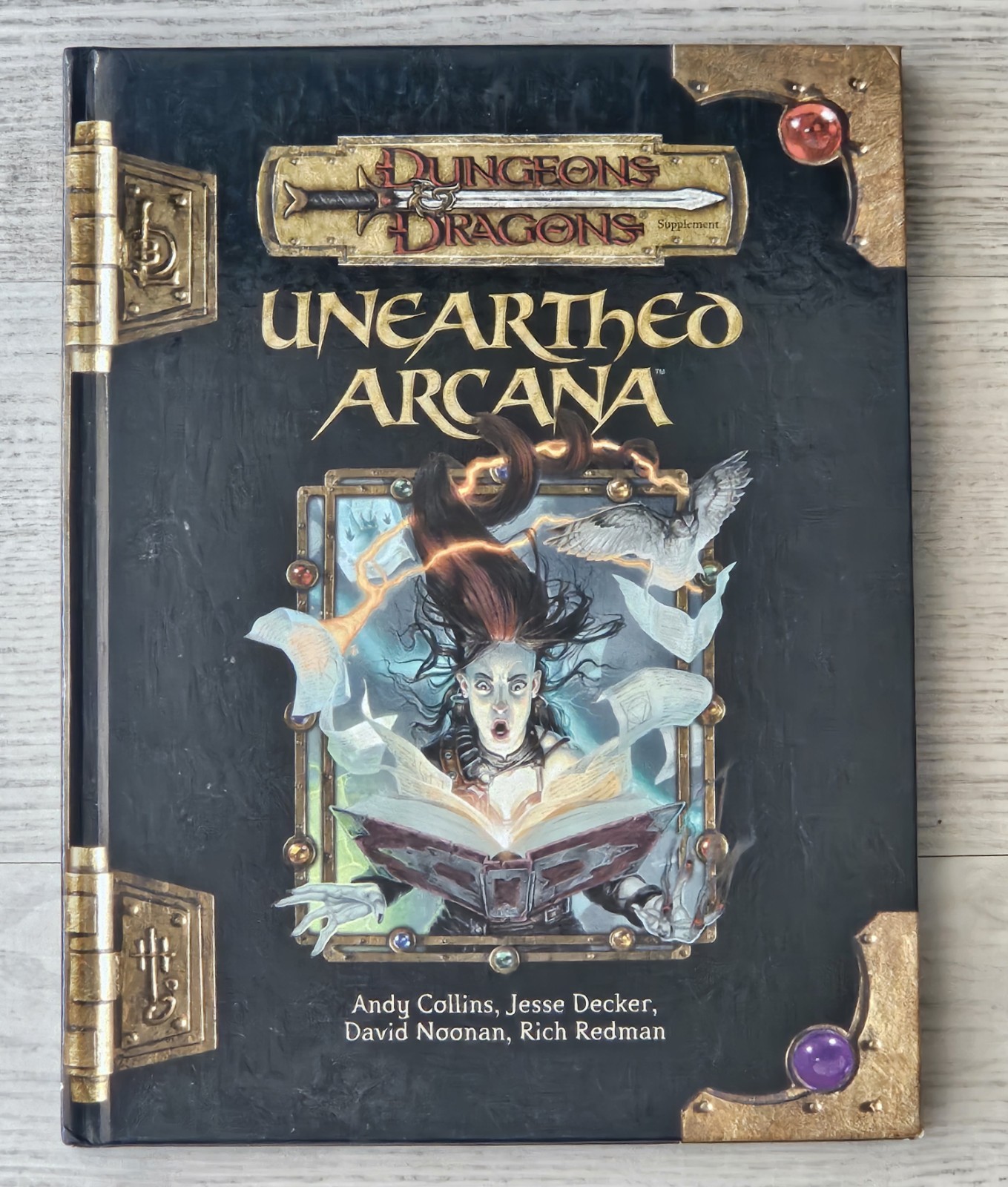 D&D 3.5 Unearthed Arcana Hardcover 1st Print 2004 WotC 88156 Dungeons Dragons 