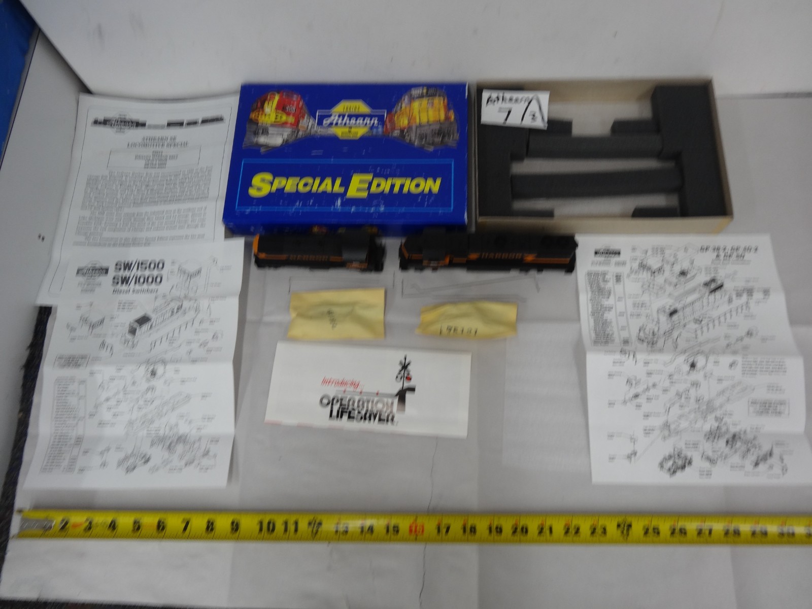 Athearn SE Special Edition 9201 3802  #2213 Indiana Harbor Belt HO