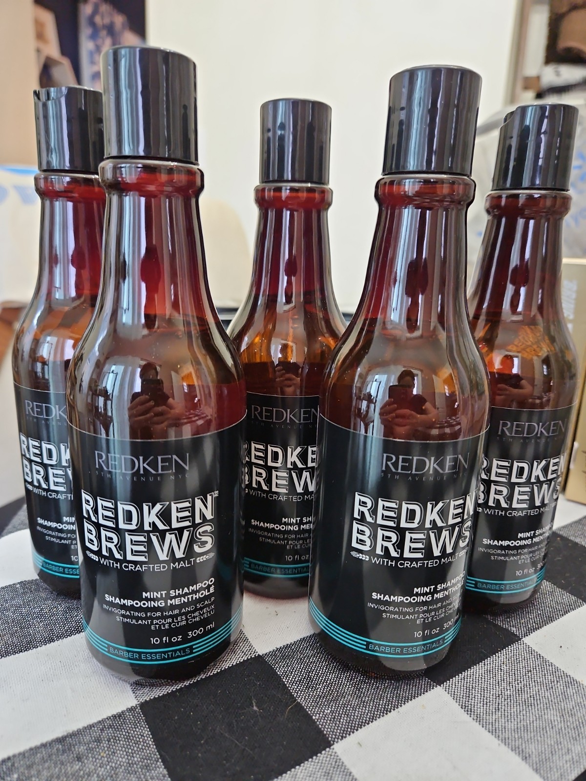 5 x Redken Brews Crafted Malt MINT Shampoo for Men 10 fl oz New 5 x Redken Brews Crafted Malt MINT Shampoo for Men 10 fl oz New