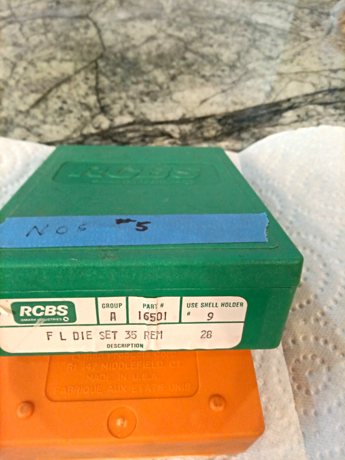 RCBS Full Length FL Die Set .35 Remington Rifle Reloading Dies nos 16501 RCBS Full Length FL Die Set .35 Remington Rifle Reloading Dies nos 16501