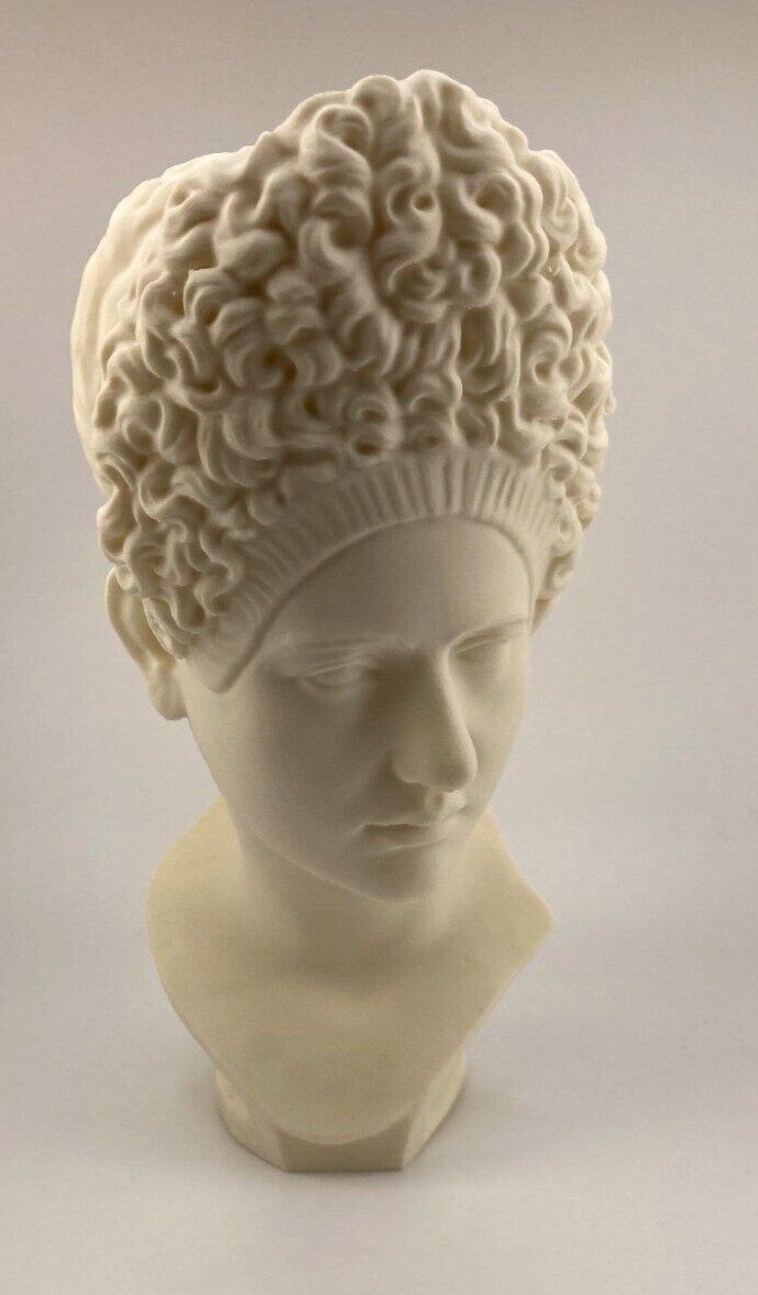 ROMAN SCULPTURE JULIA TITI 8.6 INCH/225 MM, MUSEUM REPRODUCTION