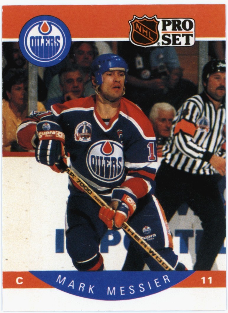 1990-91 Pro Set Mark Messier #91 HOF