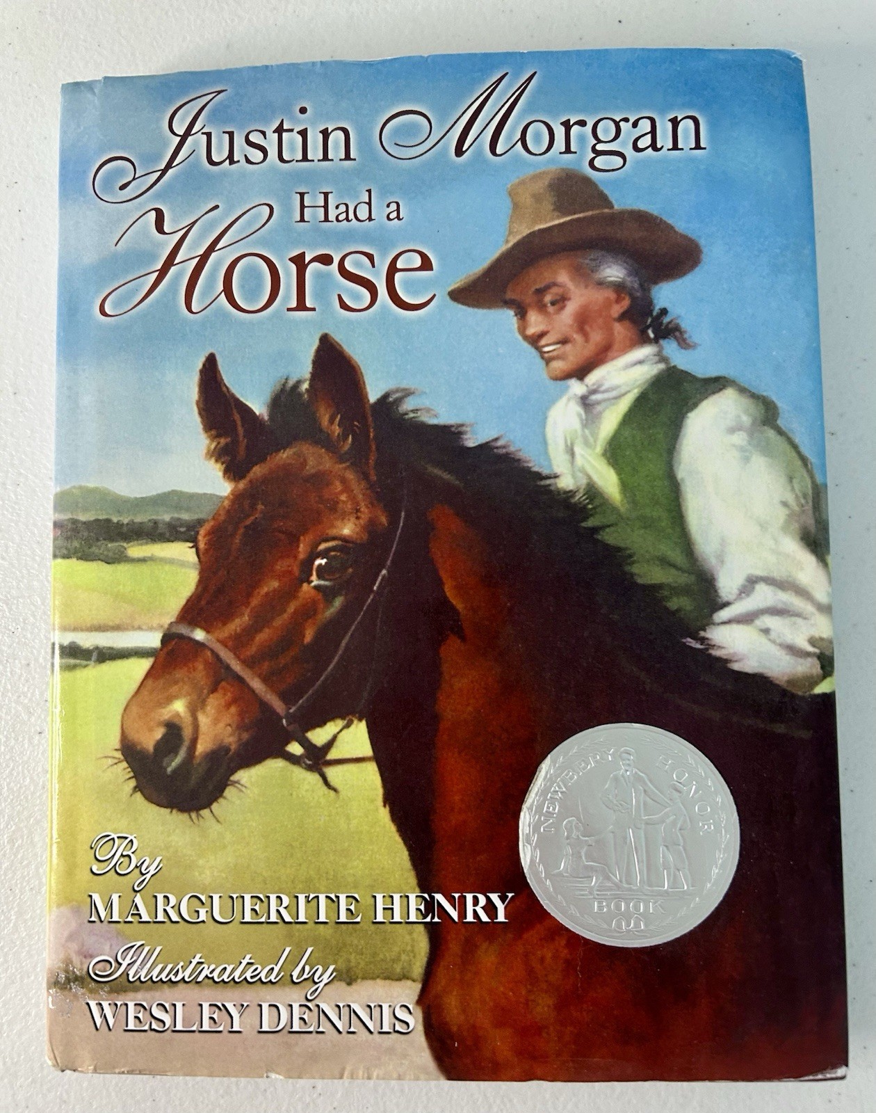 Justin Morgan Had a Horse 1982 Hard Cover DJ Marguerite Henry Wesley Dennis RARE Justin Morgan Had a Horse 1982 Hard Cover DJ Marguerite Henry Wesley Dennis RARE