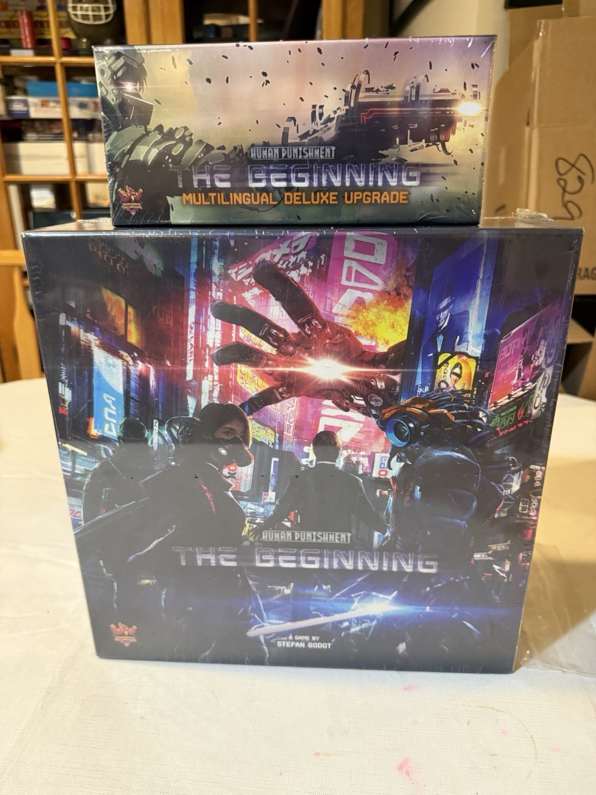Human Punishment: The Beginning Kickstarter Excl. + Deluxe Chips  - New