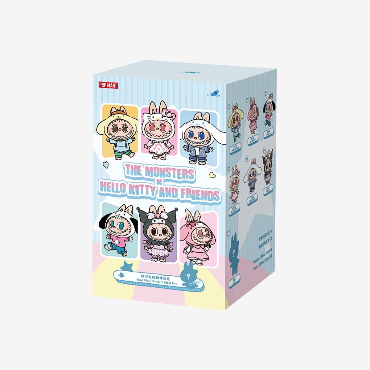 THE MONSTERS × Hello Kitty and Friends Series Vinyl Plush Pendant - ON HAND
