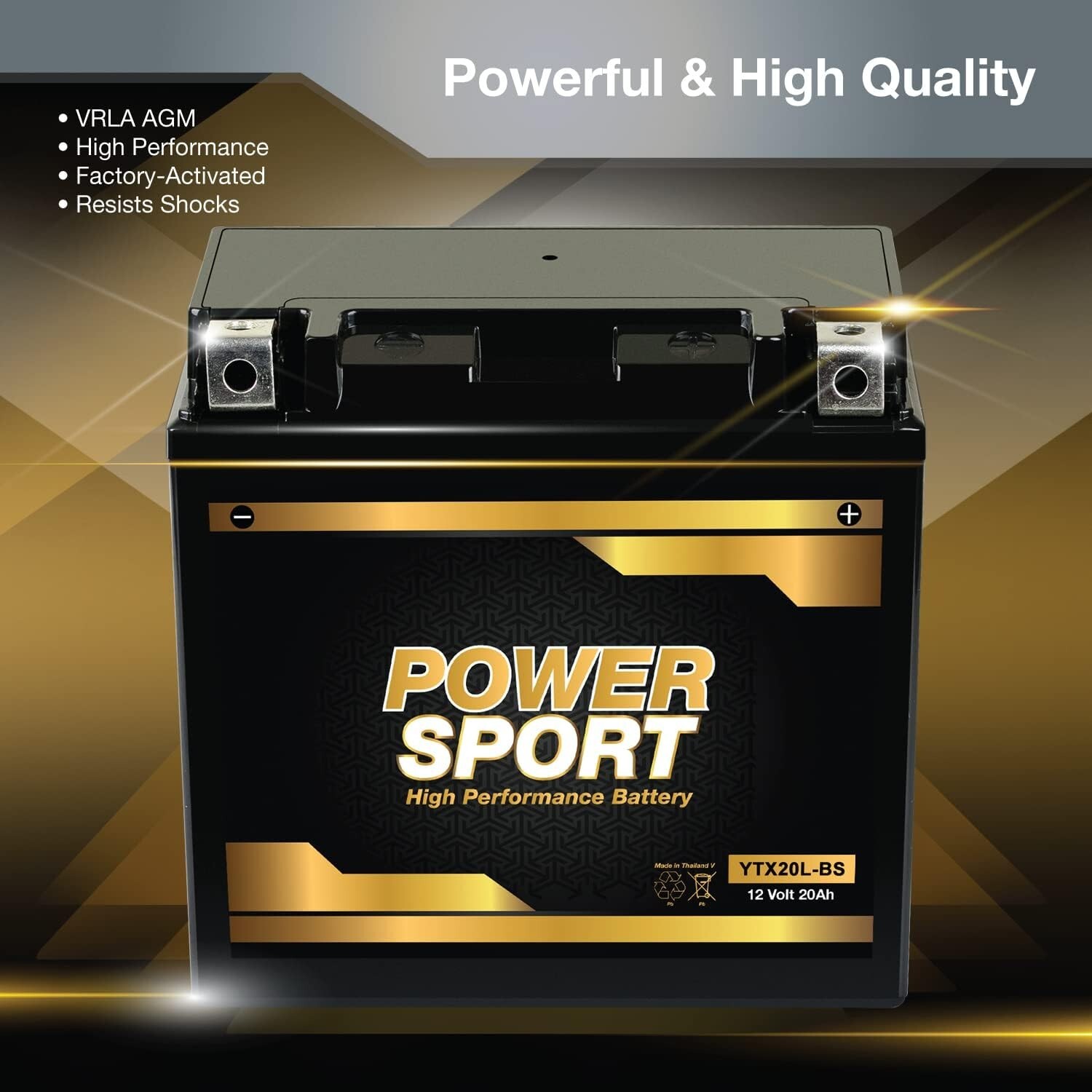ExpertPower Motorcycle Battery COLLECTION - YTX4L-BS YTX7L-BS YTX9-BS YTX12-BS