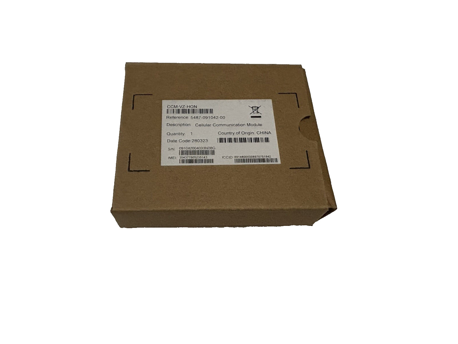 HONEYWELL CCM-VZ-HON / CCMVZHON BRAND NEW HONEYWELL CCM-VZ-HON / CCMVZHON BRAND NEW