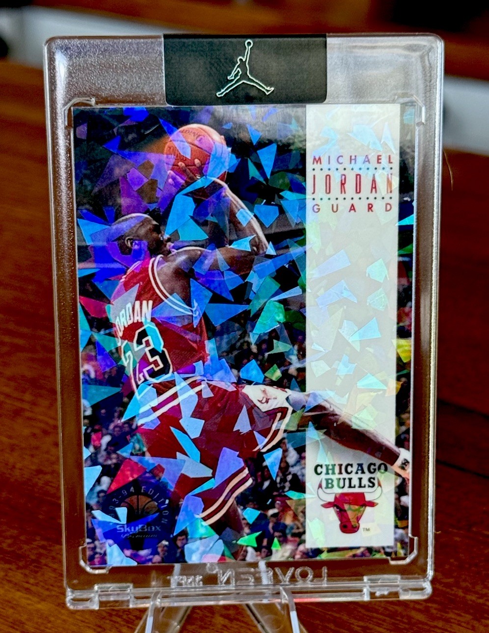 RARE 1/1 CRACKED ICED 1993-94 Skybox Premium - Michael Jordan #45 Chicago Bulls