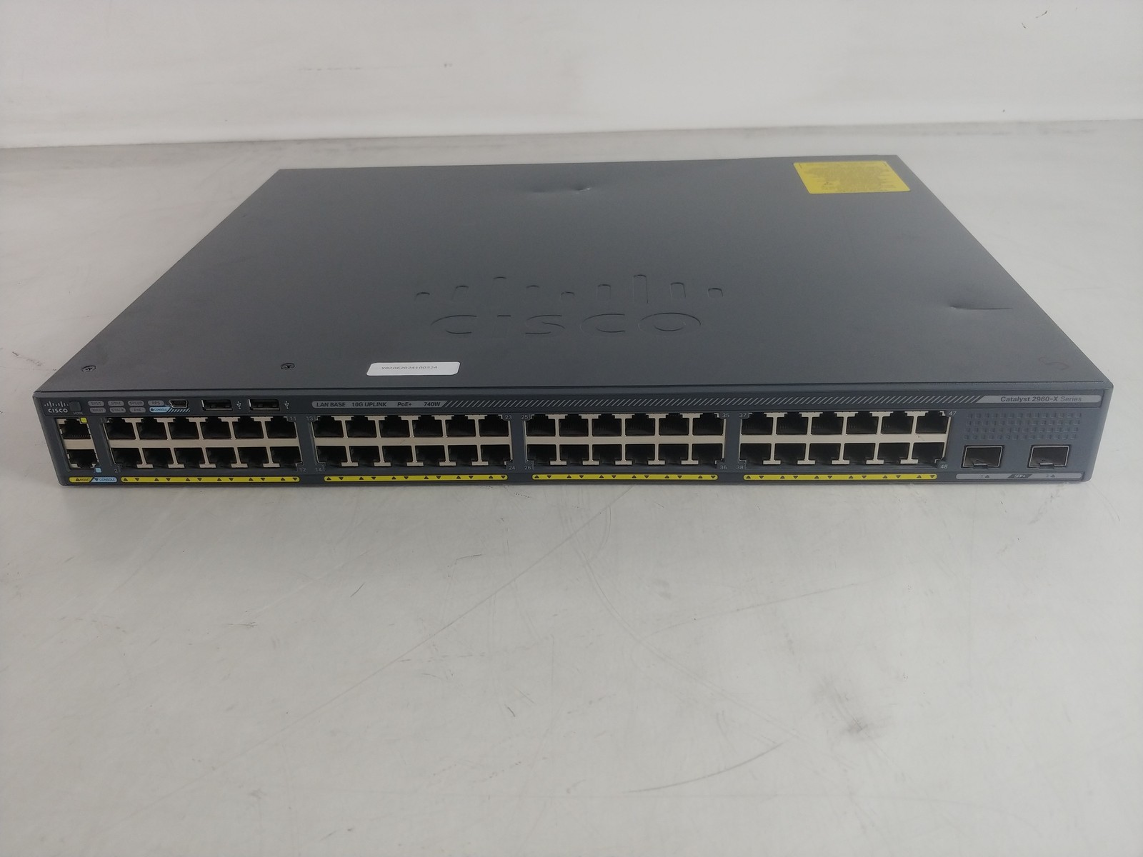 Cisco Catalyst WS-C2960X-48FPD-L 48-Port Gigabit Managed PoE+ Ethernet Switch