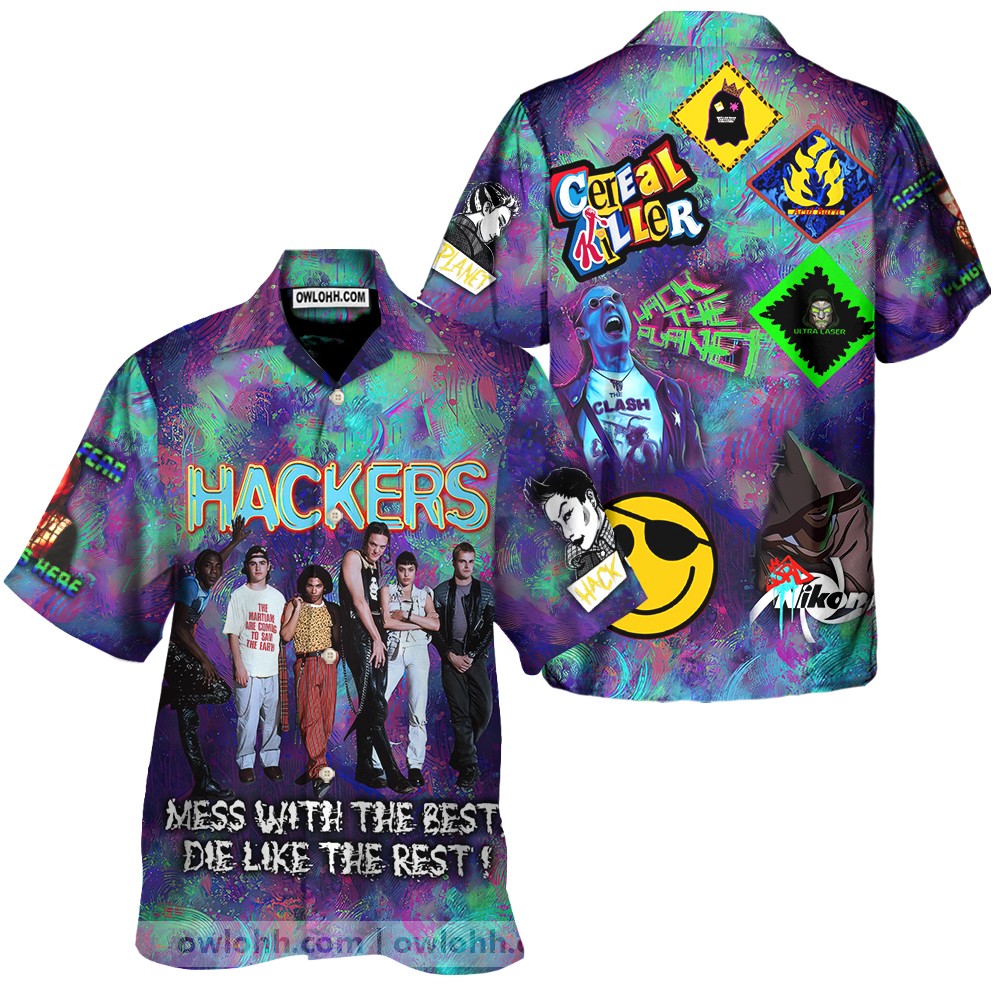 Hackers Movie 1995 8211 Hawaiian Shirt 8211 Owl Ohh_h3c_72