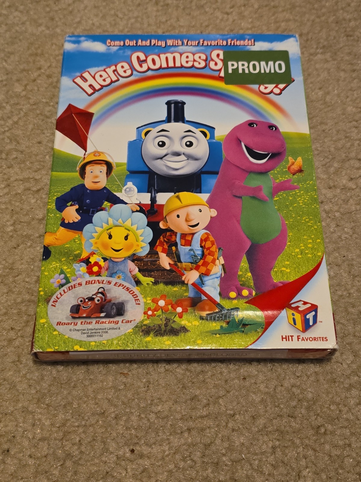 Barney’s Here Comes Spring DVD HIT Favorites Bob Builder Thomas Tank Engine OOP Barney’s Here Comes Spring DVD HIT Favorites Bob Builder Thomas Tank Engine OOP