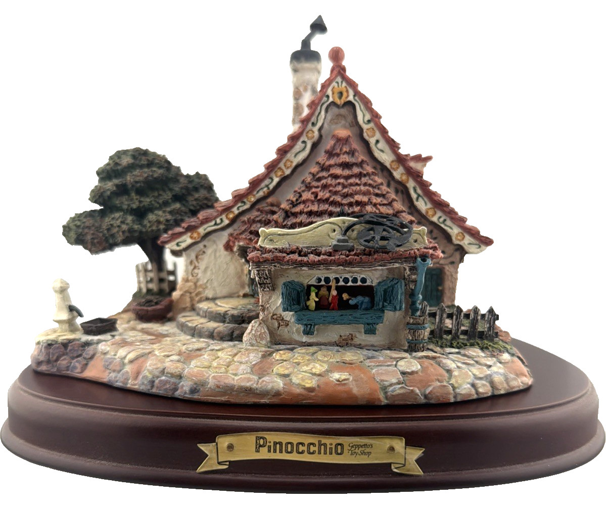 Walt Disney Classic Collection Enchanted Places PINOCCHIO Geppetto's Toy Shop Walt Disney Classic Collection Enchanted Places PINOCCHIO Geppetto's Toy Shop