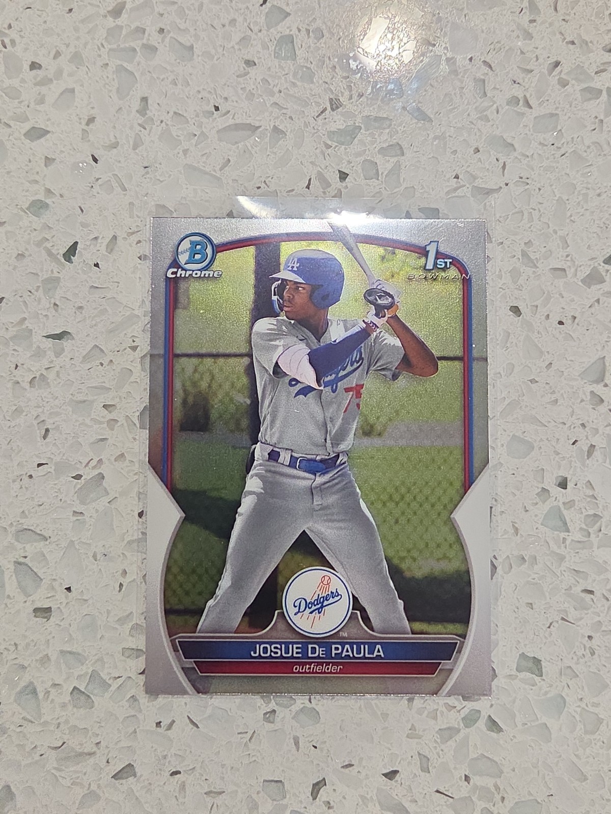 Josue De Paula 2023 1st Bowman Chrome #BCP-111 Los Angeles Dodgers Qty Avail