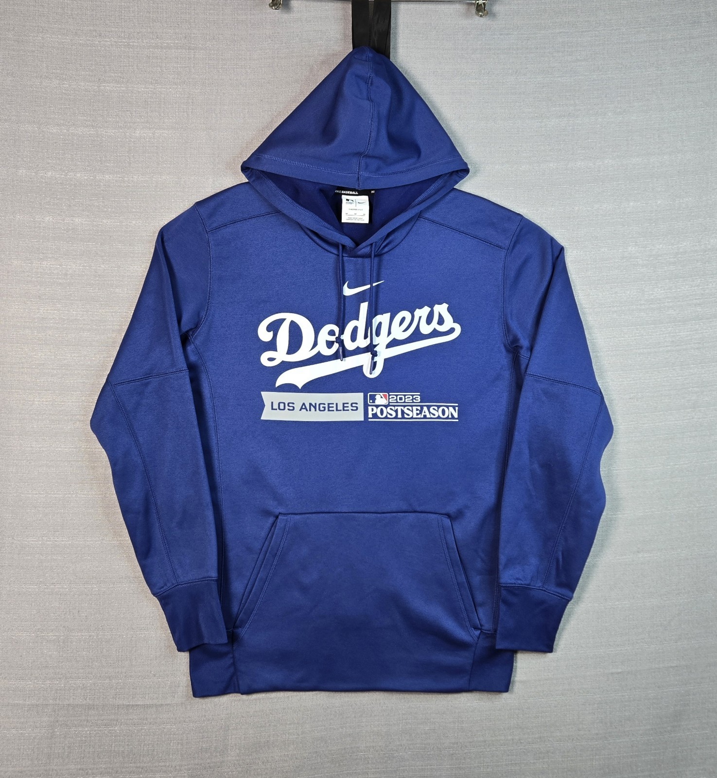 NIKE Los Angeles Dodgers Hoodie Medium Mens Blue White MLB 2023 Post Season NIKE Los Angeles Dodgers Hoodie Medium Mens Blue White MLB 2023 Post Season