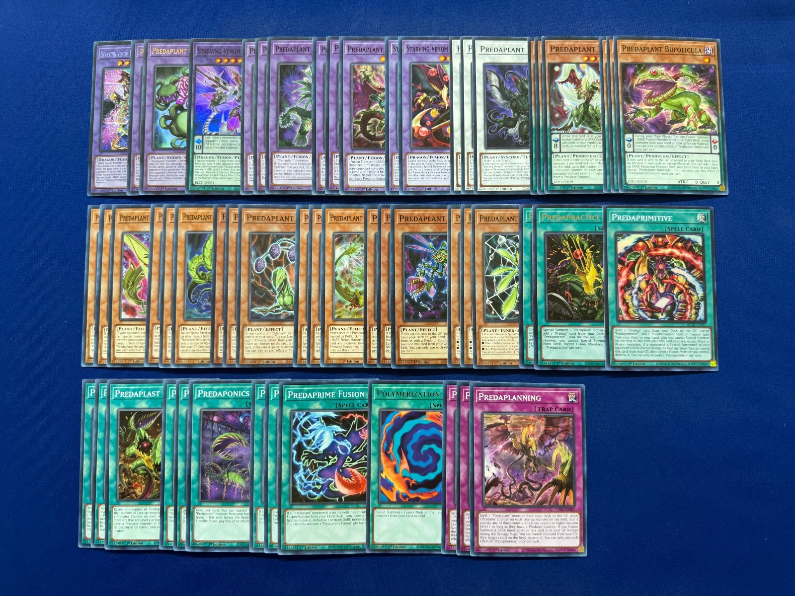 Yu-Gi-Oh ARC-V - Yuri's Complete Predaplant & Starving Venom Fusion Deck