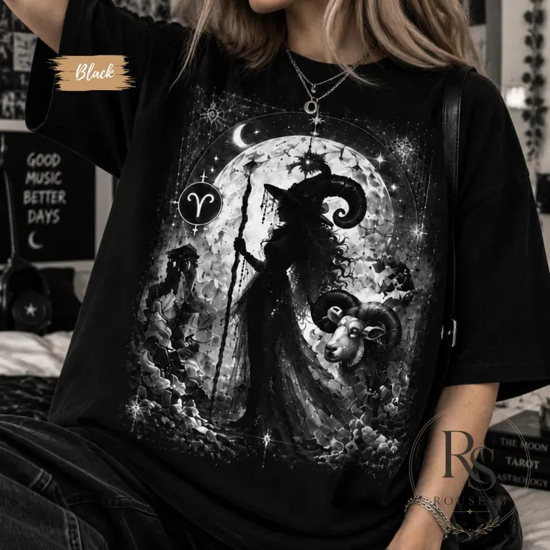 Personalized Witch Zodiac Shirt, Custom Name Zodiac Halloween Shirt, Witchy Danc