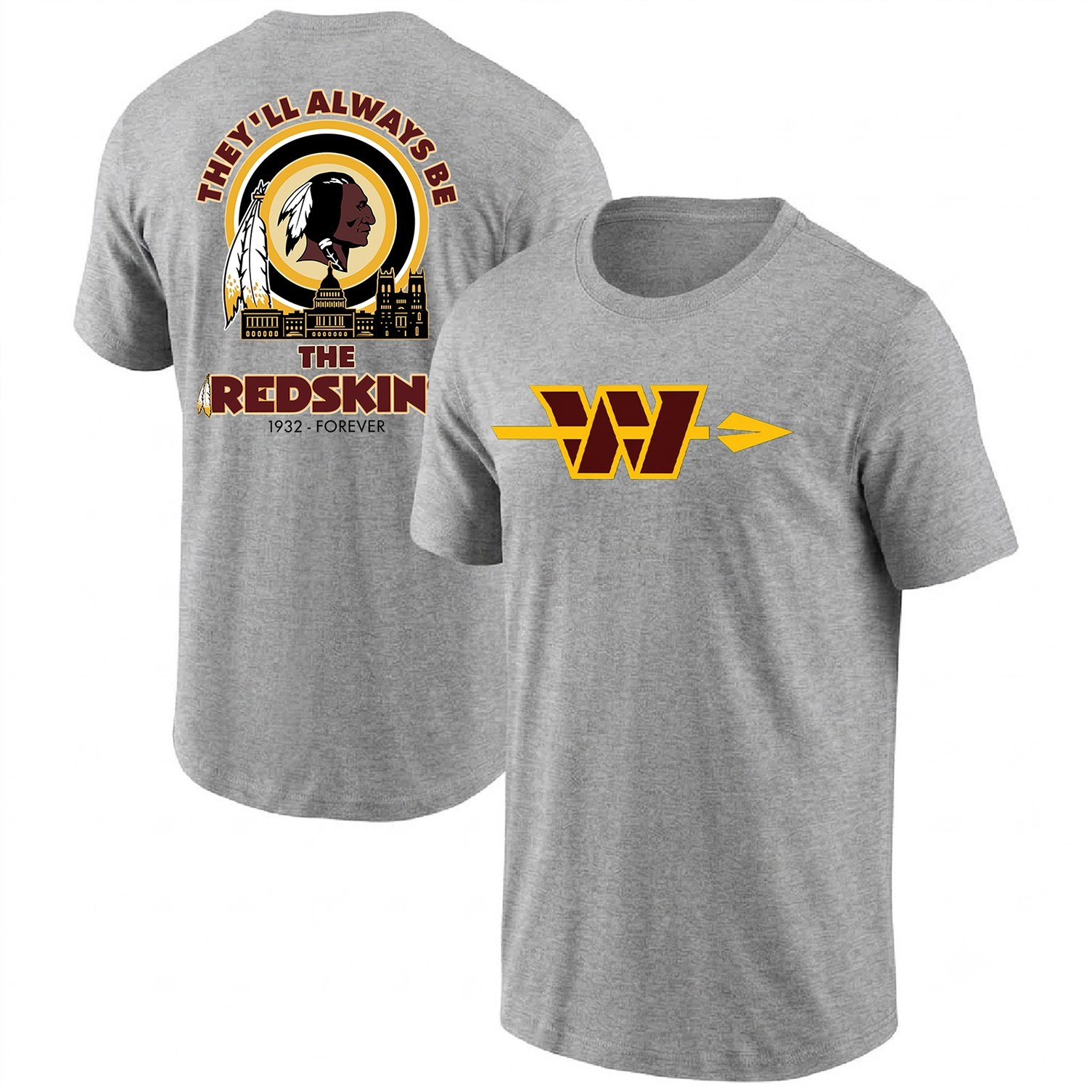 Washington Redskins Football Tshirt - Custom Graphic Tshirt