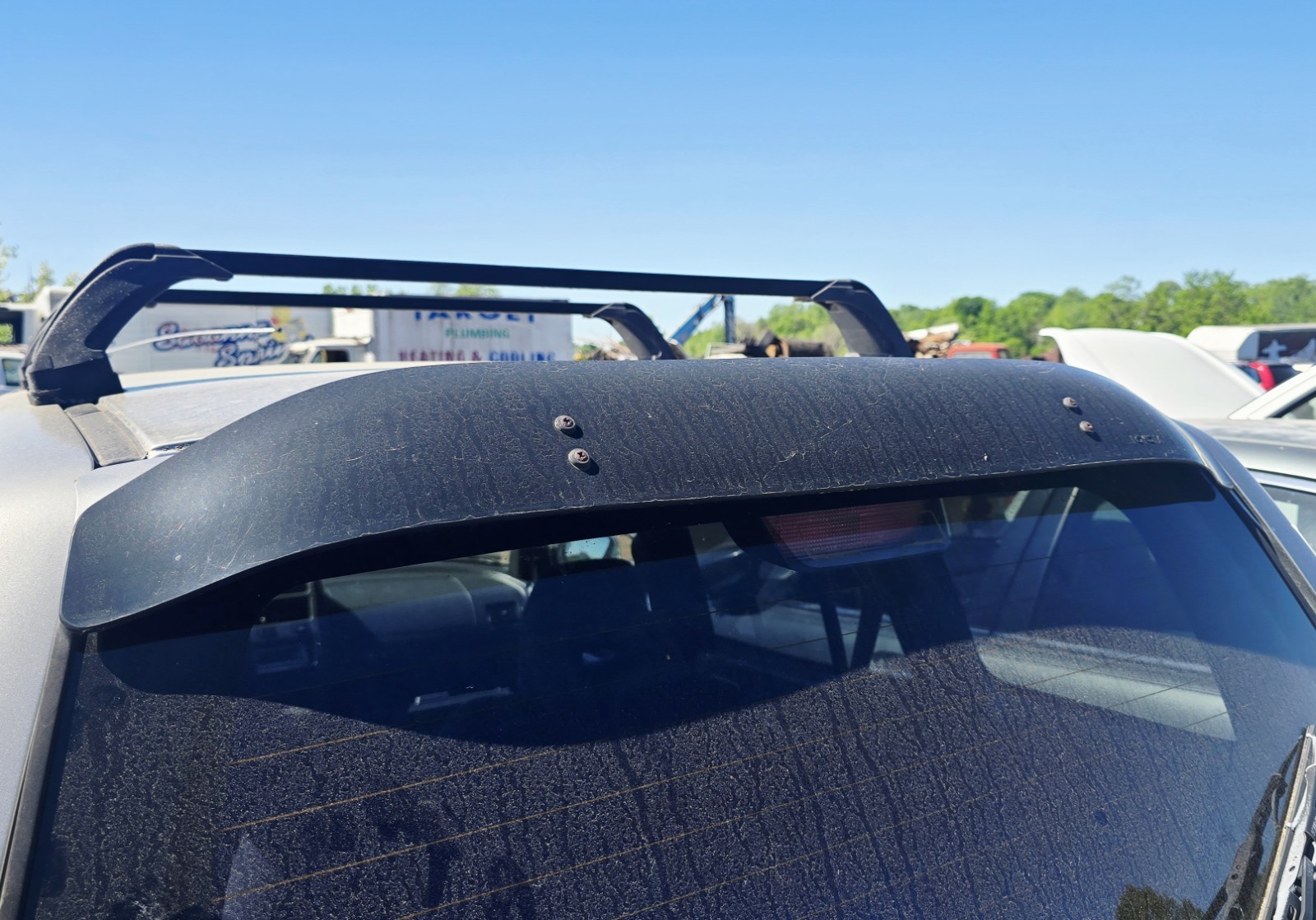 96 - 00 Toyota RAV4 Rear Deflector OEM Rear Window Spoiler Dust Wind Deflector 96 - 00 Toyota RAV4 Rear Deflector OEM Rear Window Spoiler Dust Wind Deflector