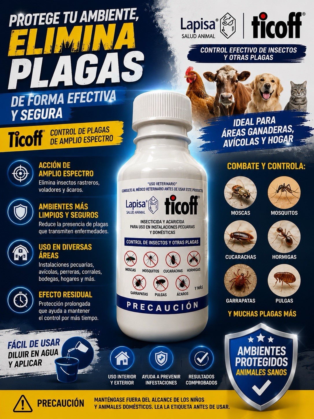 30ml Ticoff Rinde Asta 5.28 Galones De Agua 30ml Ticoff Rinde Asta 5.28 Galones De Agua