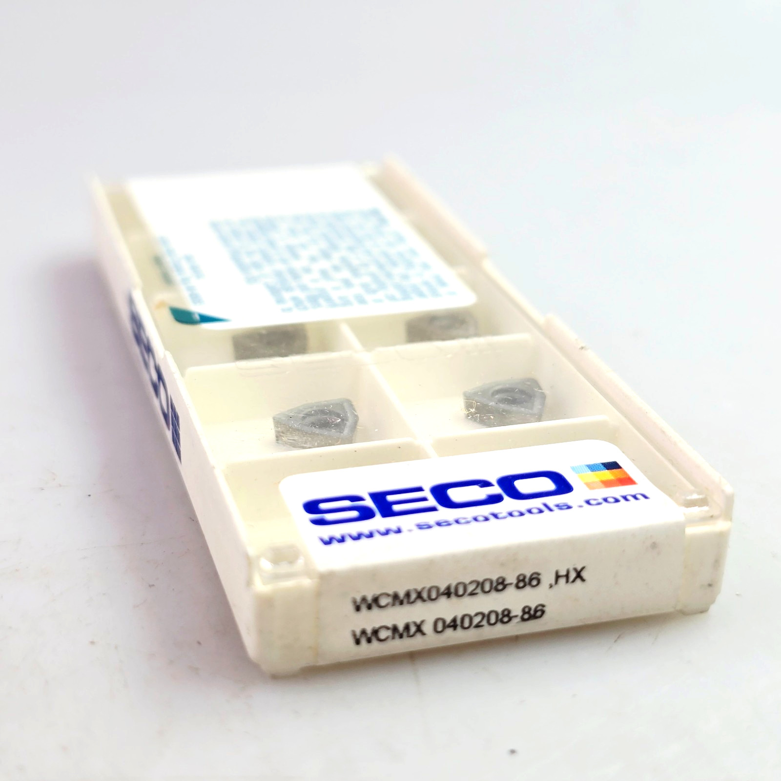 SECO WCMX 040208-86 HX Carbide Drilling Inserts (Box of 10) SECO WCMX 040208-86 HX Carbide Drilling Inserts (Box of 10)
