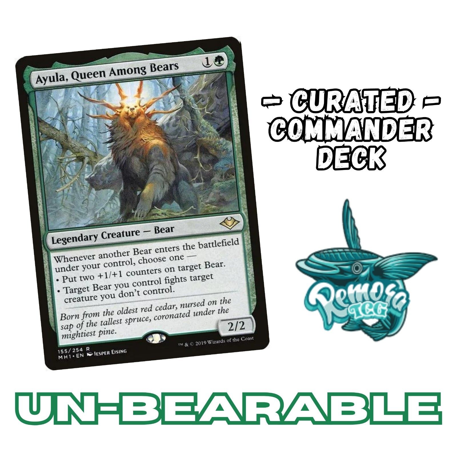Ayula, Queen Amongst Bears Deck | Custom Commander Deck | Bear Tribal EDH | MTG