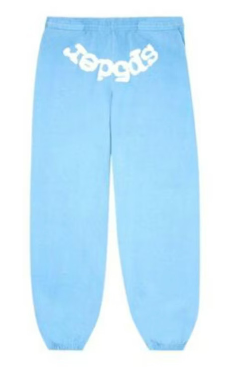 sp5der Graphic Spider Web Men's Cotton Fleece Sweatpants