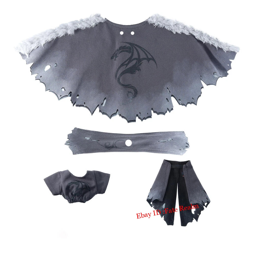 1/12 Custom Wired Cape Set For 6.5\'\' Mythic Legions Black Knight(No Figure) 1/12 Custom Wired Cape Set For 6.5\'\' Mythic Legions Black Knight(No Figure)