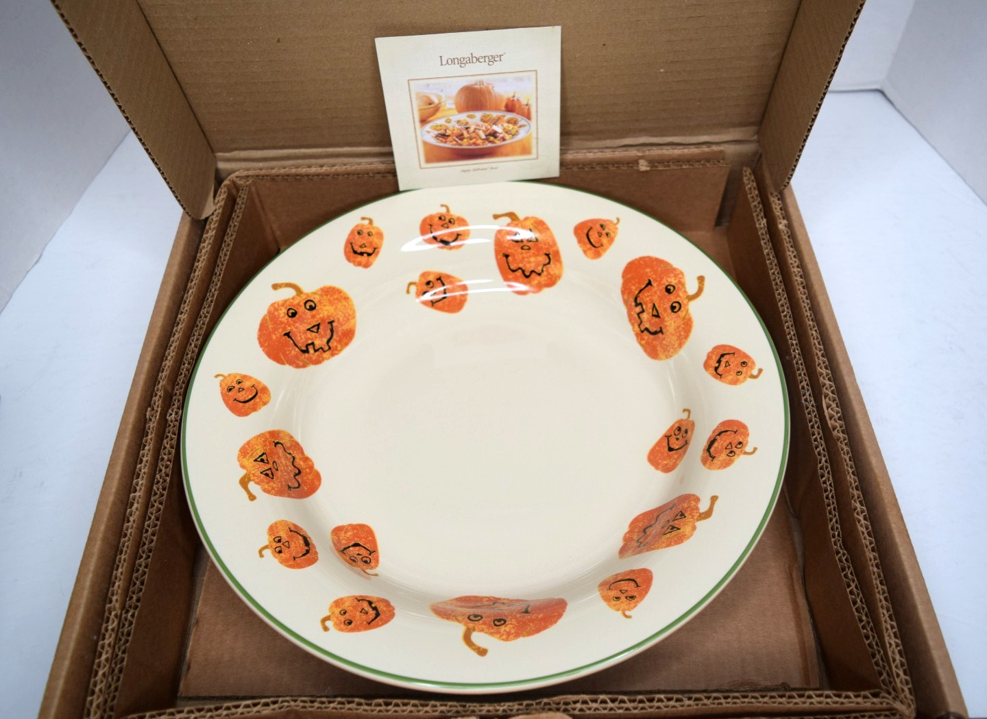 Vintage Longaberger Halloween Treats Bowl 30963 12 Vintage Longaberger Halloween Treats Bowl 30963 12