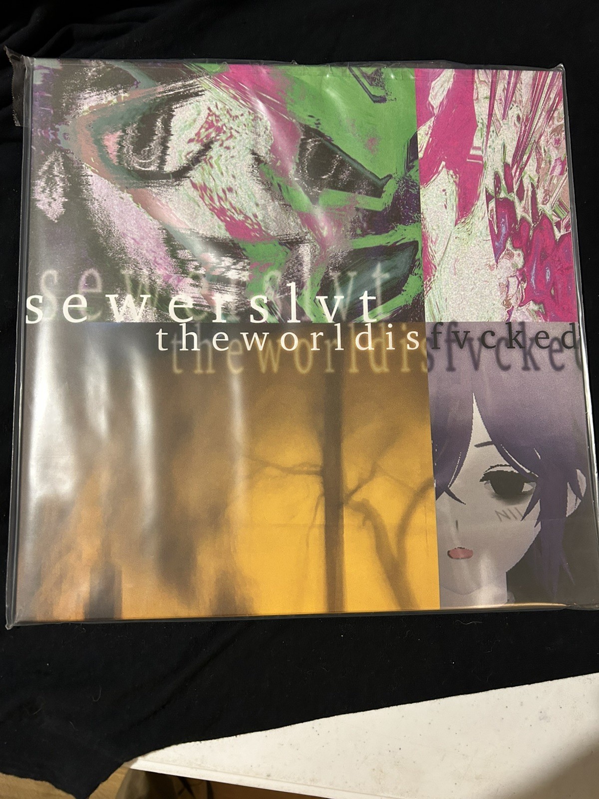 Official Sewerslvt The World Is Fvcked vinyl
