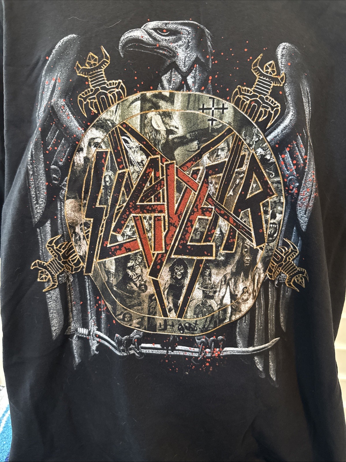 Slayer Official 2019 Final World Tour “Slayer Eagle” T-Shirt Mens Size 2XL New Slayer Official 2019 Final World Tour “Slayer Eagle” T-Shirt Mens Size 2XL New