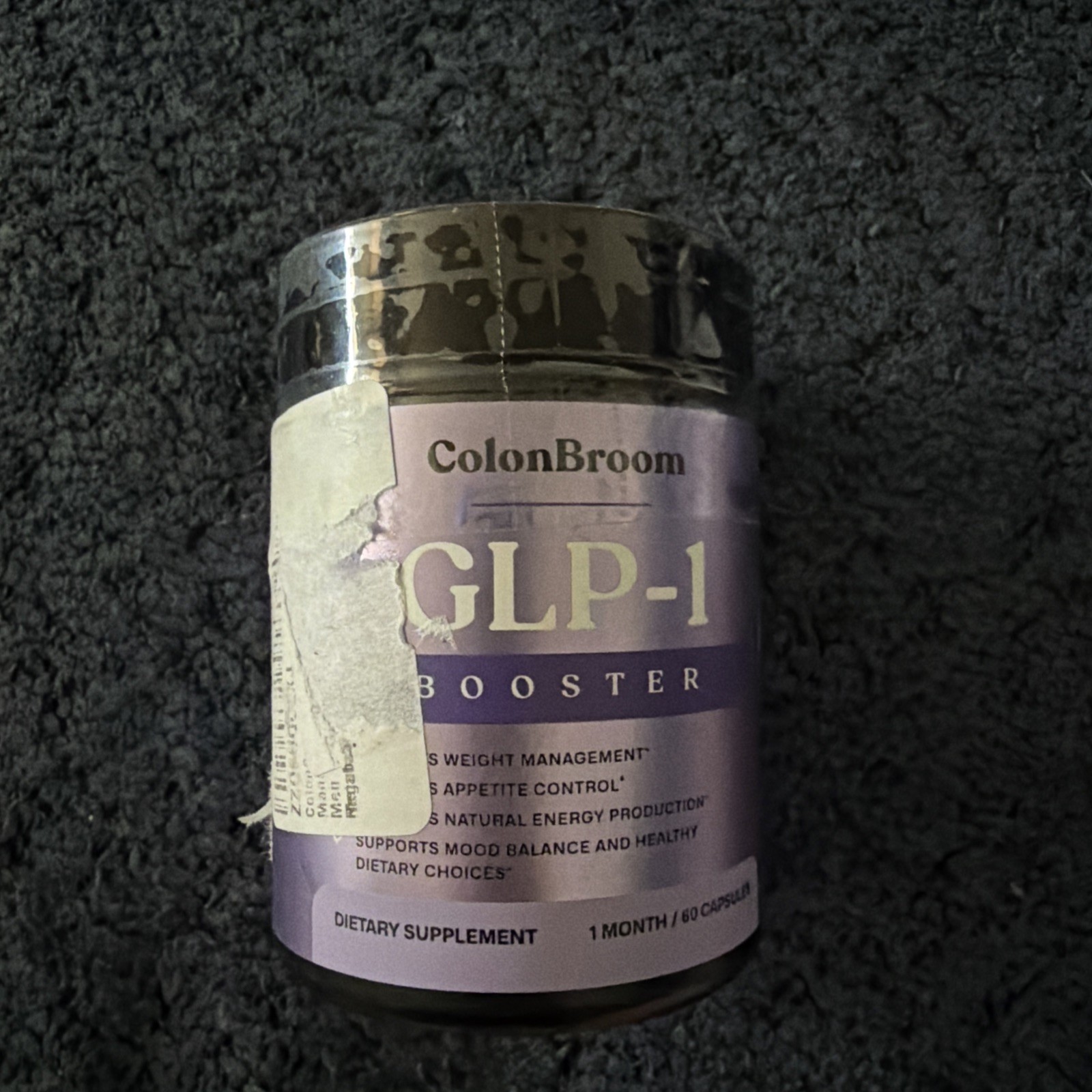 ColonBroom Booster 1 Month Supply. New Sealed Ugly Sticker