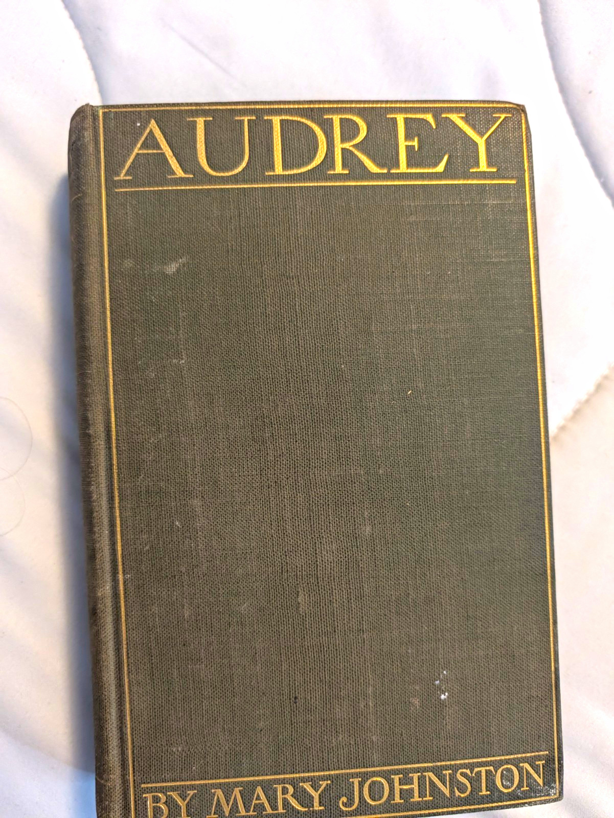 Audrey Mary Johnston Hardcover Illustrated F. C. Yohn Houghton Mifflin 1902