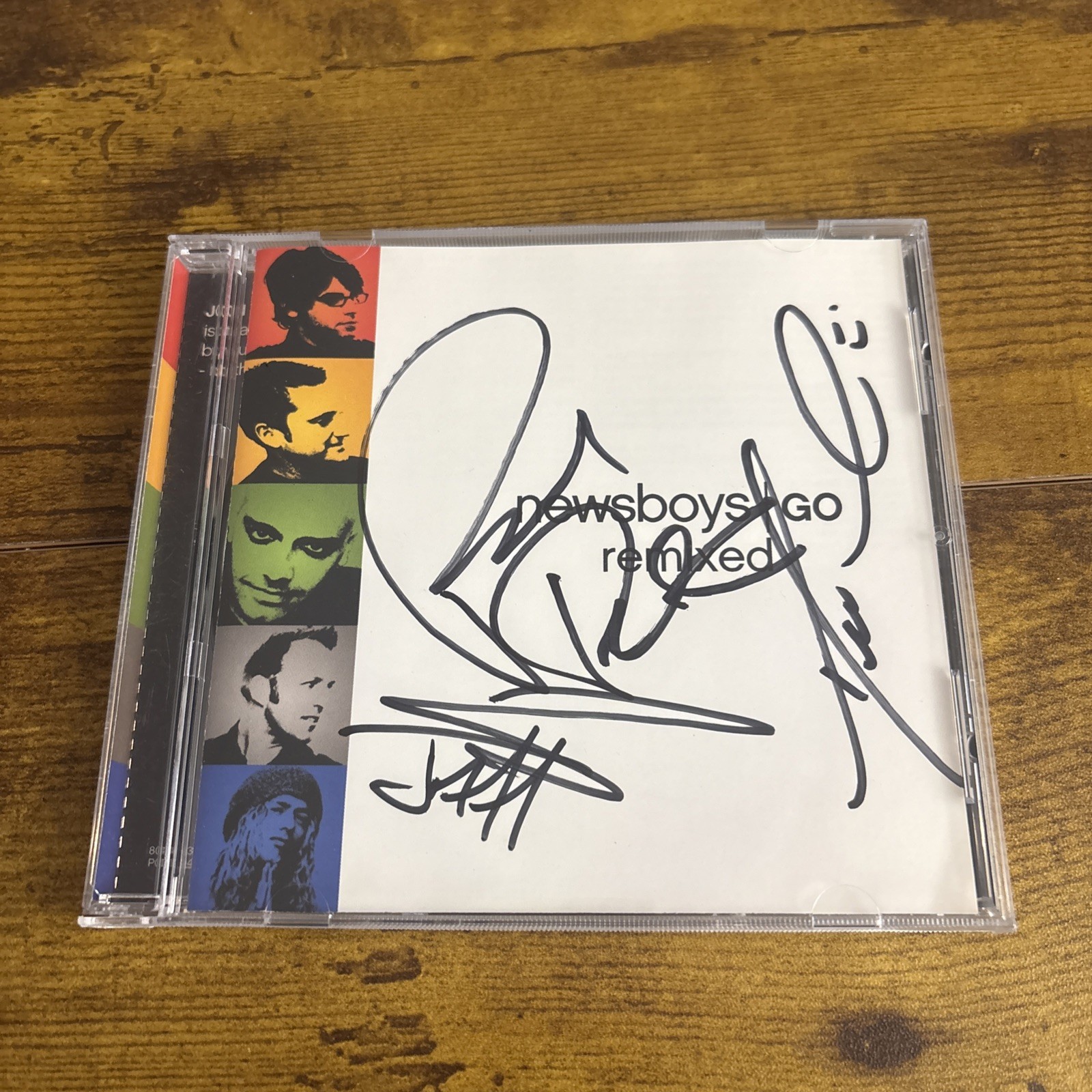 SIGNED: Go: Remixed by Newsboys (CD, May-2007, Inpop Records) SIGNED: Go: Remixed by Newsboys (CD, May-2007, Inpop Records)