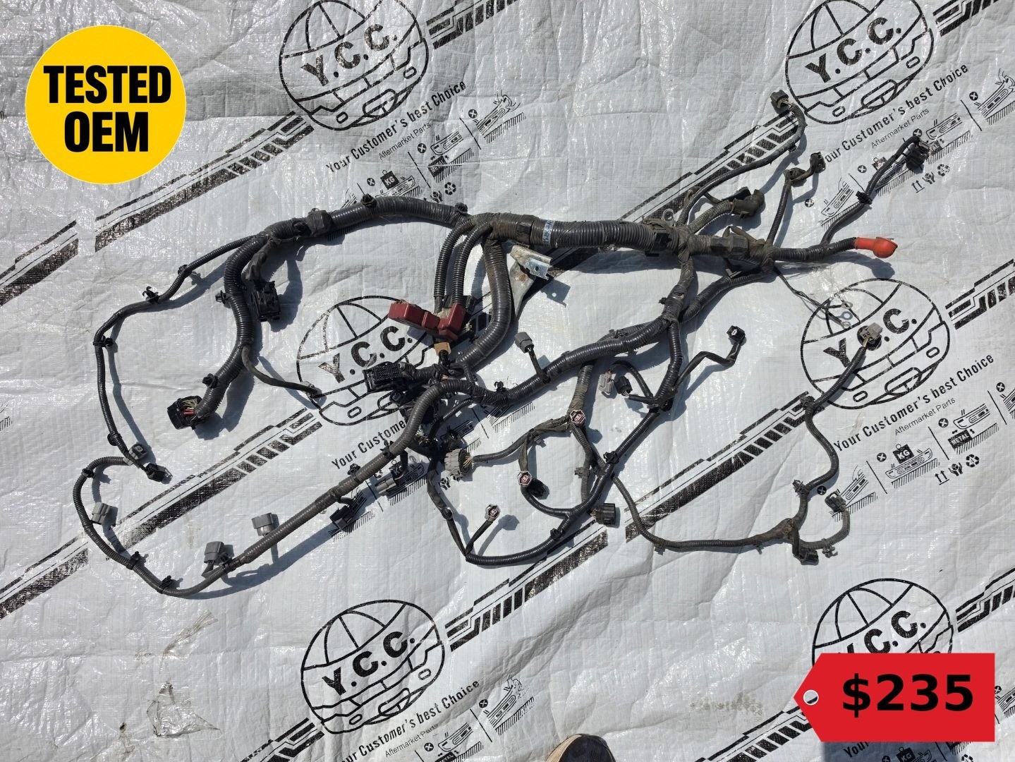 2016 NISSAN SENTRA 1.8L COMPLETE ENGINE WIRING HARNESS OEM