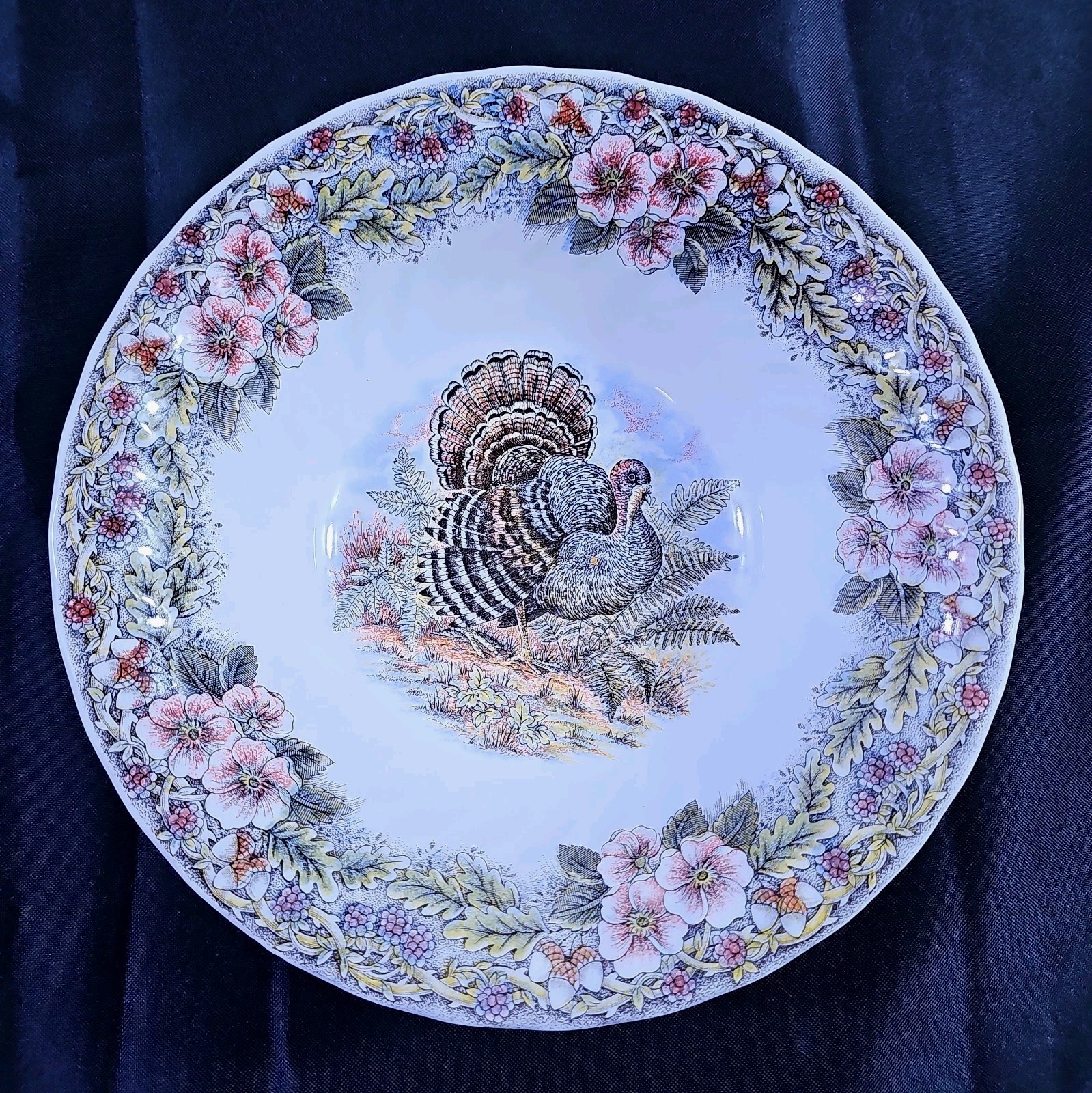 CHURCHILL Myott Factory Thanksgiving Vegetable Serving Bowl  9.5\