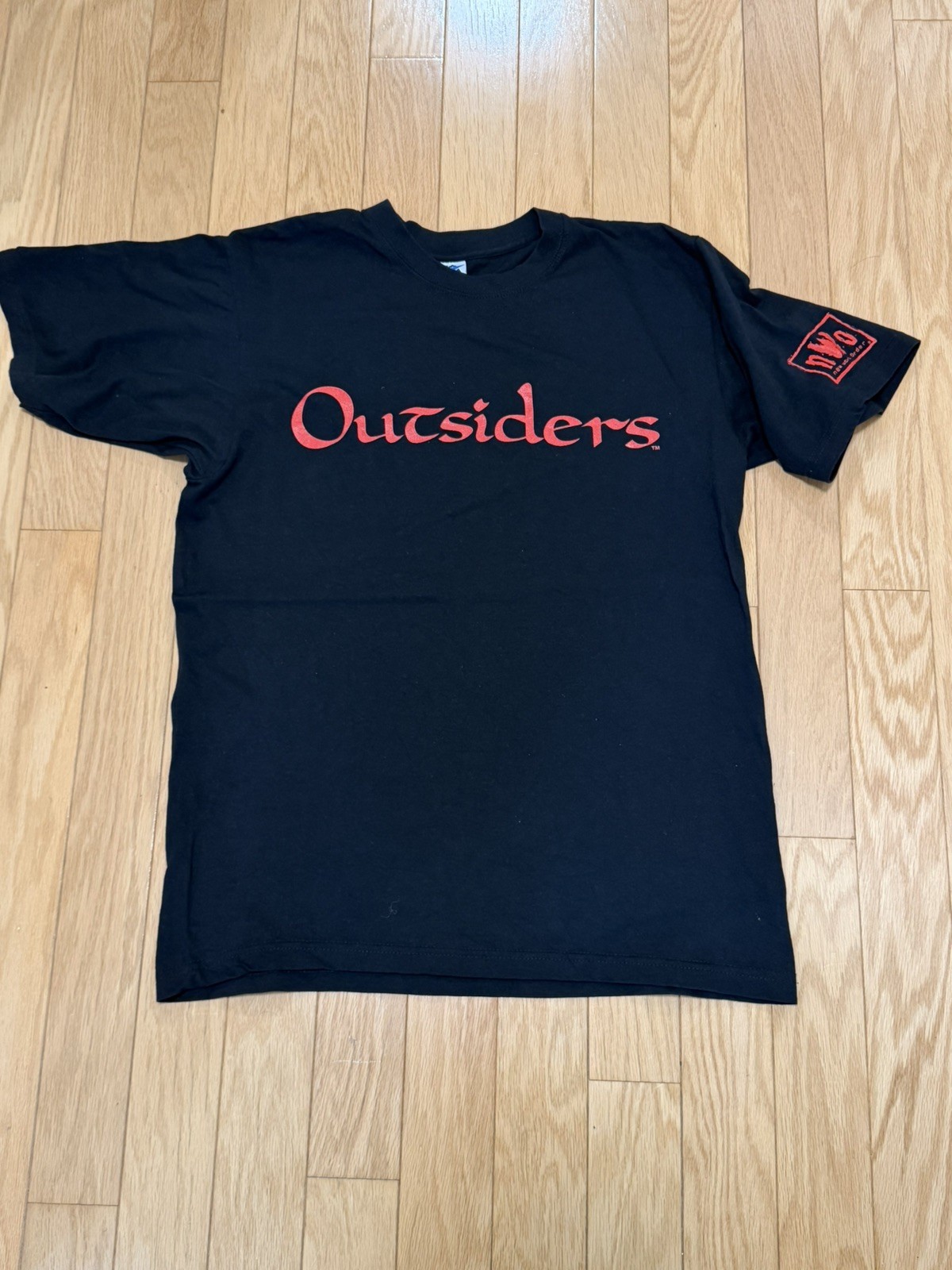 Vintage WCW Scott Hall Kevin Nash NWO Outsiders Shirt Wolfpac Wrestling Large Vintage WCW Scott Hall Kevin Nash NWO Outsiders Shirt Wolfpac Wrestling Large