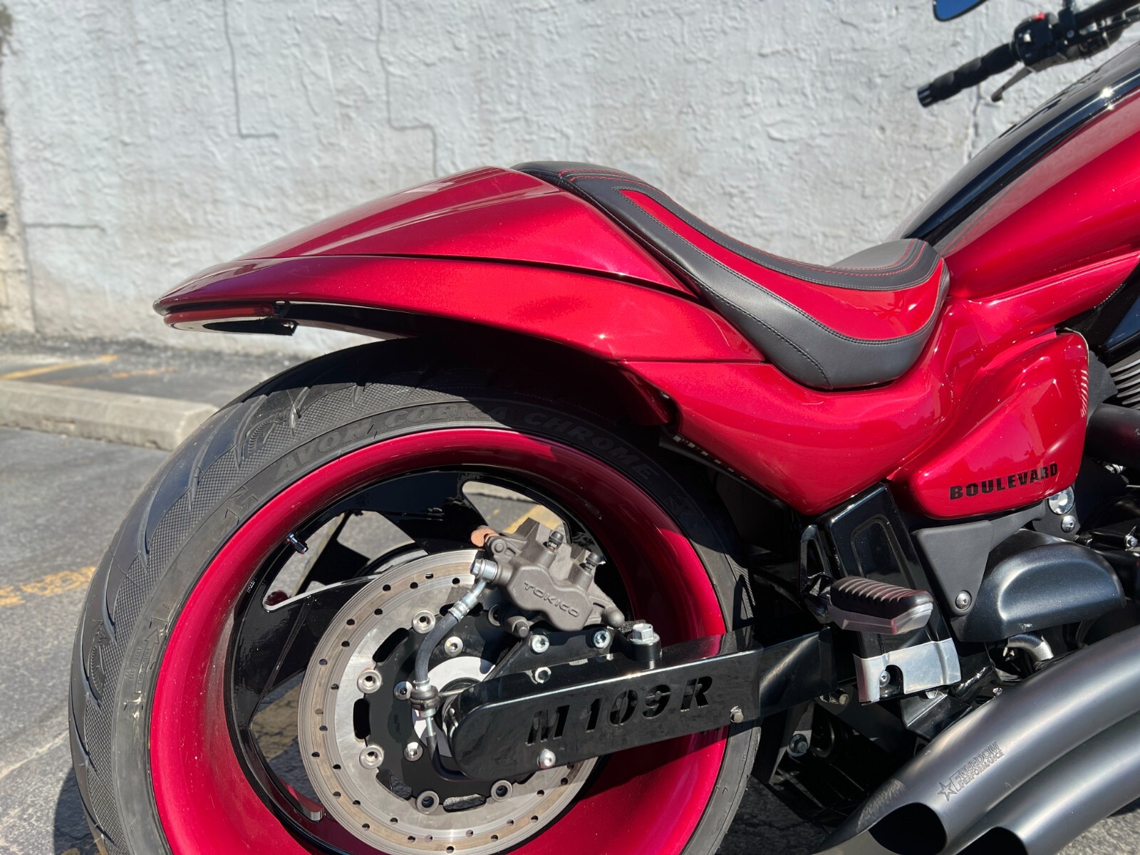 Suzuki M109 VZR1800 Short Stealth Rear Fender Fits 2006-2025 M109R