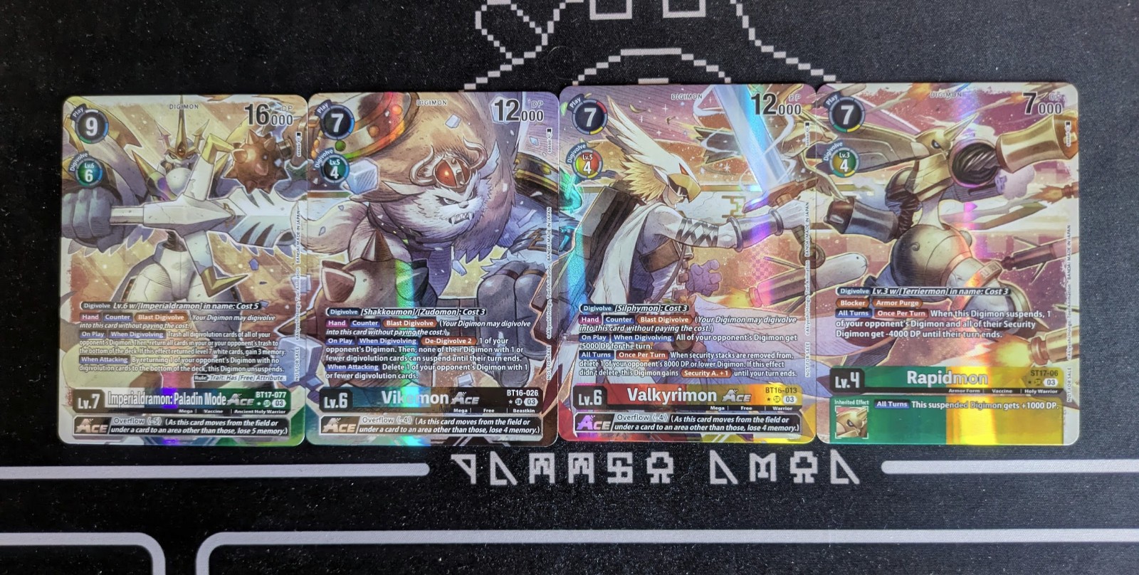Digimon Complete Set BT16-02 BT16-013 ST17-06 BT17-077 Promo Winner Foil Alt Art Digimon Complete Set BT16-02 BT16-013 ST17-06 BT17-077 Promo Winner Foil Alt Art