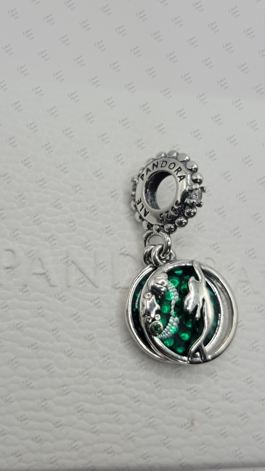 Authentic Pandora x Disney Ariel Little Mermaid Dangle Charm 798231CZ A12 w/ Box