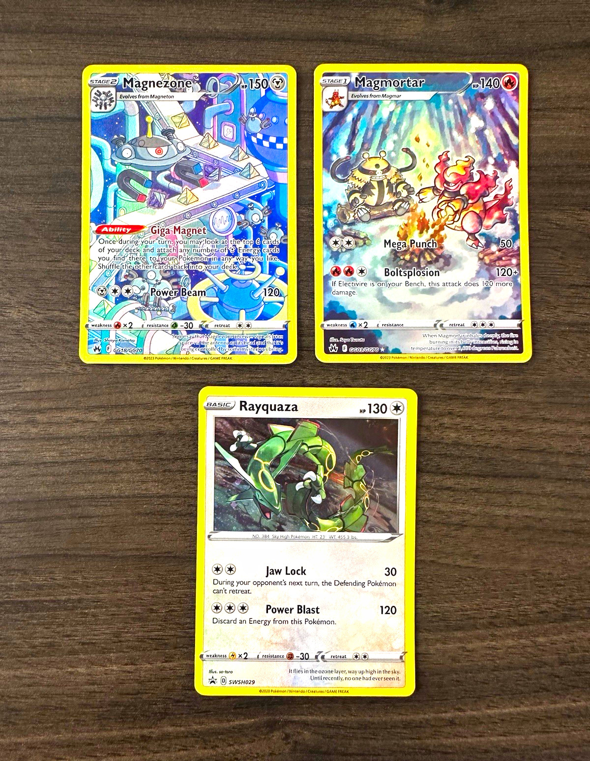 Pokemon TCG Crown Zenith 7-Card Lot
