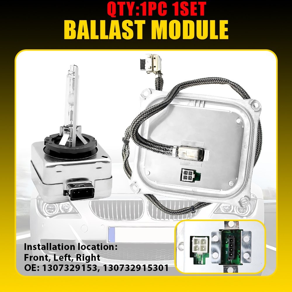 For 07-11 Cadillac DTS Xenon HID Headlight Ballast Module &Bulb Ballast 1-10X