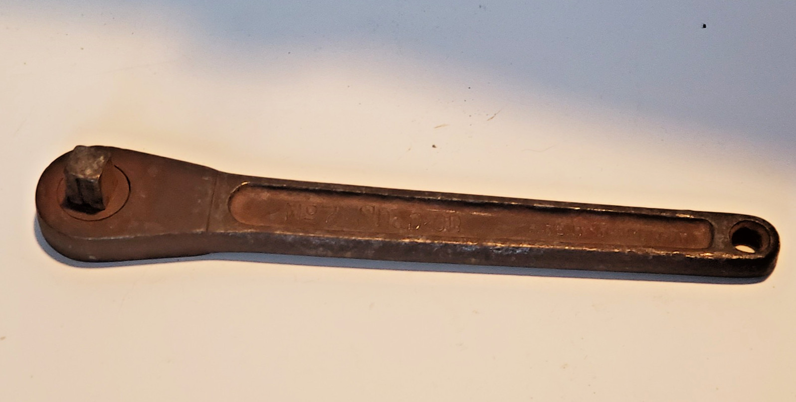 Vintage 1928 Snap-on No. 7 Ratchet Wrench 1/2 Vintage 1928 Snap-on No. 7 Ratchet Wrench 1/2