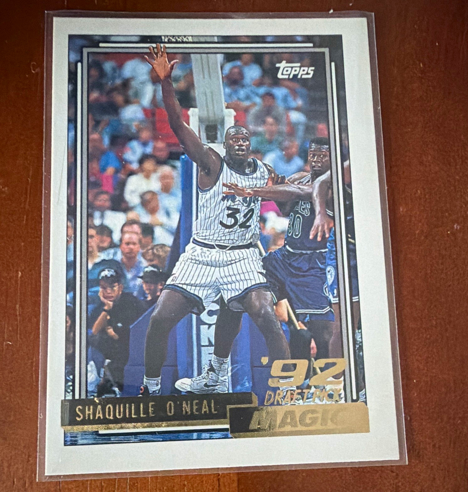 1992-93 Topps #362 Shaquille O'Neal - Orlando Magic - Basketball NBA Draft Pick