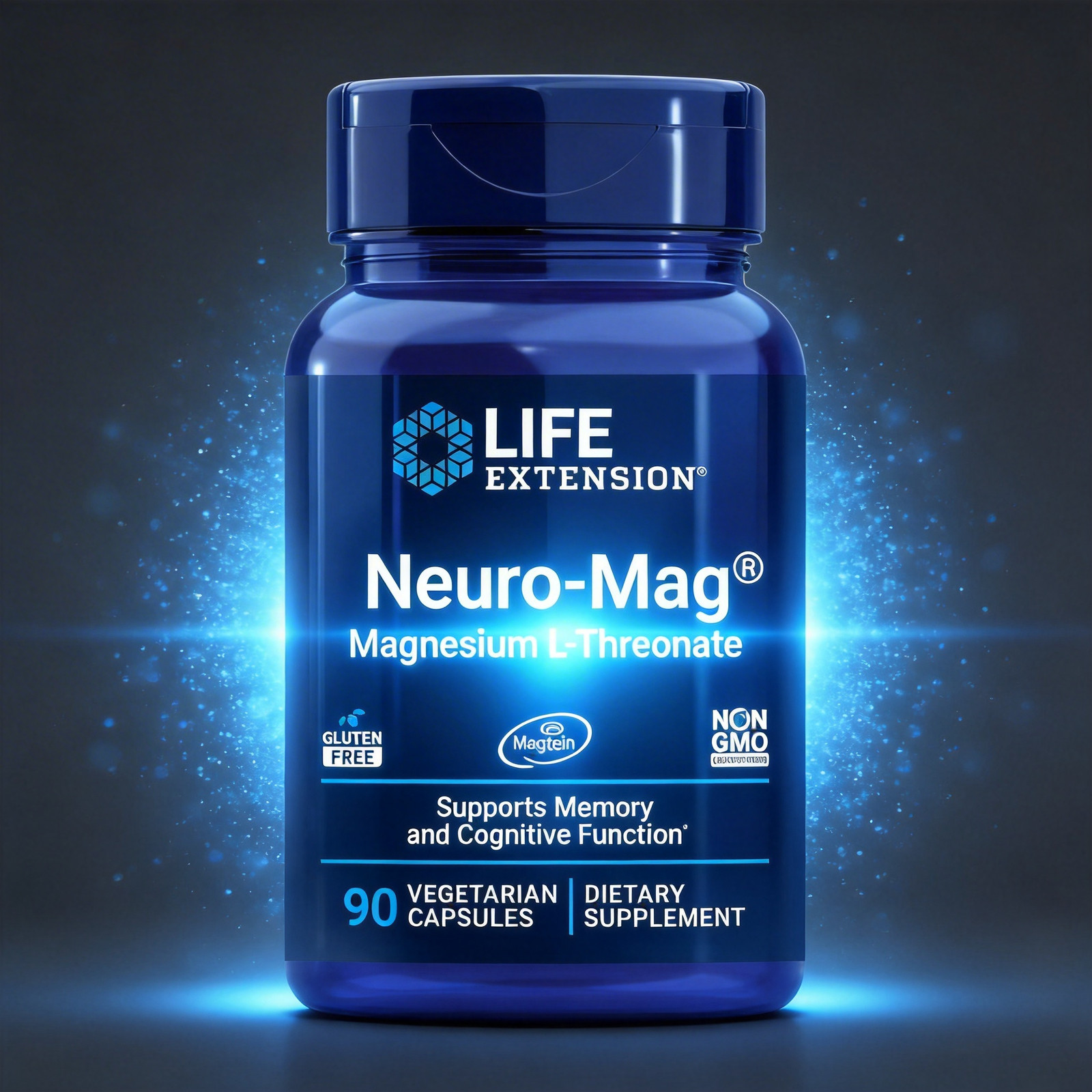 3/2 PACK Neuro-Mag Magnesium L-Threonate from 2000 mg Magtein - Life Extension