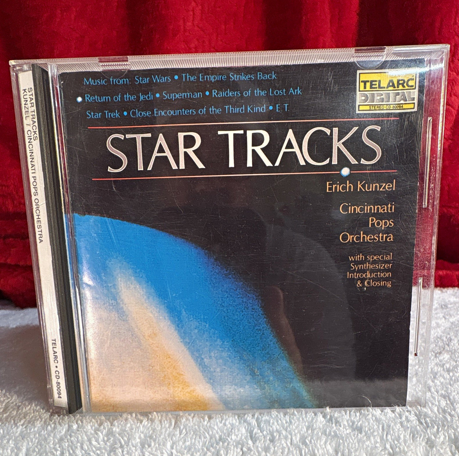 Telarc Digital Erich Kunzel Star Tracks Soundtrack CD 1984 CD-80094