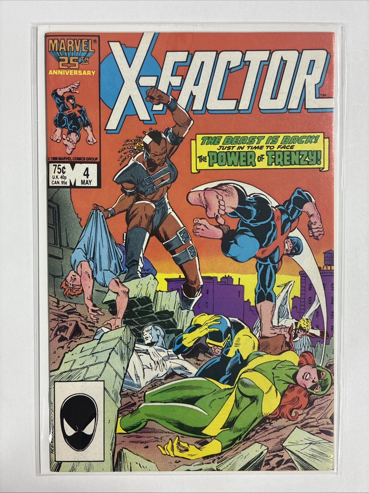 X-Factor 4 Near Mint NM Marvel 1986